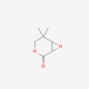 5,5-Dimethyl-3,7-dioxabicyclo[4.1.0]heptan-2-one