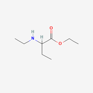 molecular formula C8H17NO2 B585629 Ethyl 2-(ethylamino)butanoate CAS No. 874525-99-2