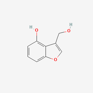 3-(Hydroxymethyl)benzofuran-4-ol