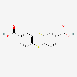 molecular formula C14H8O4S2 B585661 Thianthrene-2,8-dicarboxylic acid CAS No. 154341-97-6