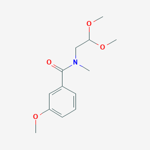 N-(2,2-dimethoxyethyl)-3-methoxy-N-methylbenzamide