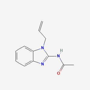 molecular formula C12H13N3O B5856890 N-(1-allyl-1H-benzimidazol-2-yl)acetamide 