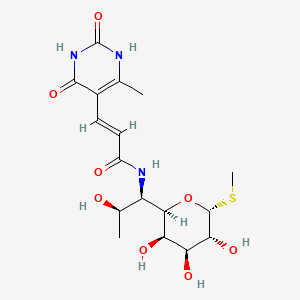 molecular formula C17H25N3O8S B585691 Sparsolincomycin CAS No. 148077-15-0