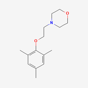 molecular formula C15H23NO2 B5857002 4-[2-(mesityloxy)ethyl]morpholine 