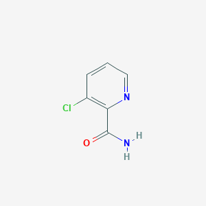 molecular formula C6H5ClN2O B058571 3-Cloropiridina-2-carboxamida CAS No. 114080-95-4