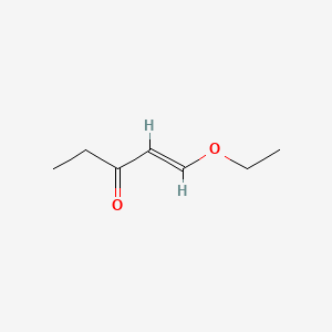 (1E)-1-Ethoxypent-1-EN-3-one