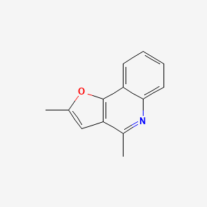 molecular formula C13H11NO B5857301 2,4-dimethylfuro[3,2-c]quinoline 