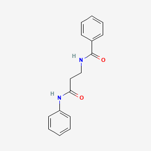 N-(3-anilino-3-oxopropyl)benzamide