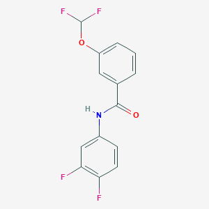 3-(difluoromethoxy)-N-(3,4-difluorophenyl)benzamide