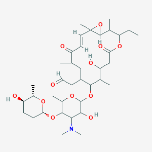 molecular formula C37H61NO12 B058578 Cirramycin F2 CAS No. 120851-46-9