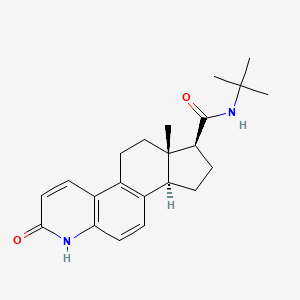 molecular formula C22H28N2O2 B585783 5,6,7,8,9-Dehydro-10-desmethyl Finasteride CAS No. 1346602-40-1
