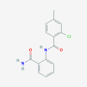 N-[2-(aminocarbonyl)phenyl]-2-chloro-4-methylbenzamide
