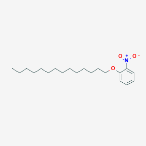 molecular formula C20H33NO3 B058579 1-Nitro-2-(tetradecyloxy)benzene CAS No. 122329-02-6