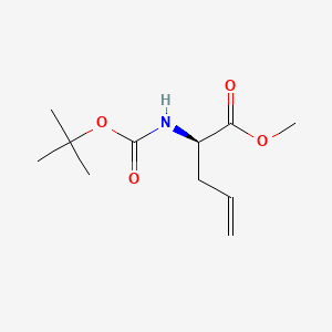 (R)-Methyl 2-((tert-butoxycarbonyl)amino)pent-4-enoate