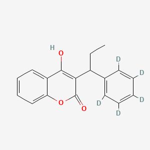 molecular formula C18H16O3 B585801 Phenprocoumon-d5 CAS No. 121513-38-0