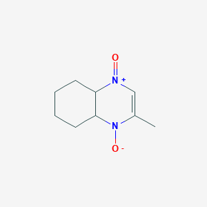 2-Methyl-4a,5,6,7,8,8a-hexahydroquinoxaline 1,4-dioxide
