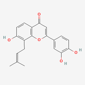 molecular formula C20H18O5 B585845 Corylifol C CAS No. 775351-91-2