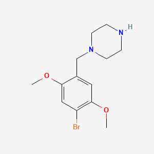 molecular formula C13H19BrN2O2 B585858 2C-B-Bzp CAS No. 1094424-37-9