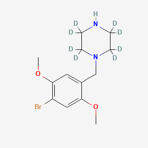 1-(4-Bromo-2,5-dimethoxybenzyl)piperazine-d8