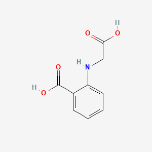 molecular formula C9H9NO4 B585875 N-(Carboxymethyl)anthranilic acid CAS No. 141865-09-0
