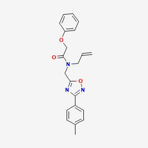 N-allyl-N-{[3-(4-methylphenyl)-1,2,4-oxadiazol-5-yl]methyl}-2-phenoxyacetamide