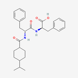 molecular formula C28H36N2O4 B585892 D-Phenylalanyl Nateglinide CAS No. 944746-48-9