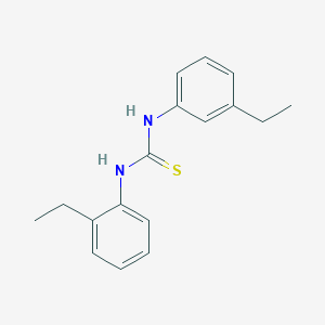 N-(2-ethylphenyl)-N'-(3-ethylphenyl)thiourea
