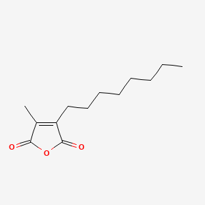 molecular formula C13H20O3 B585925 3-Octyl-4-methylfuran-2,5-dione CAS No. 1346600-48-3