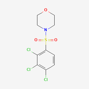molecular formula C10H10Cl3NO3S B5859366 4-[(2,3,4-trichlorophenyl)sulfonyl]morpholine 