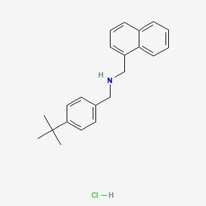 molecular formula C22H26ClN B585941 Desmethyl Butenafine Hydrochloride CAS No. 101828-08-4