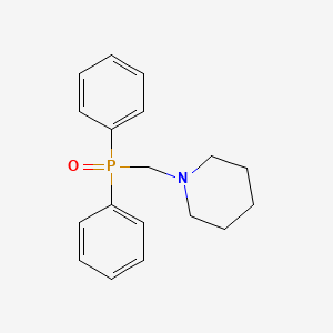 molecular formula C18H22NOP B5859427 1-[(diphenylphosphoryl)methyl]piperidine CAS No. 95038-61-2