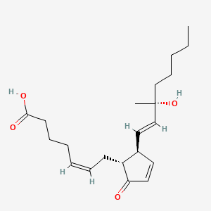 molecular formula C21H32O4 B585947 15(R)-15-甲基前列腺素 A2 CAS No. 96440-68-5