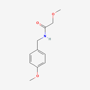 molecular formula C11H15NO3 B5859477 2-methoxy-N-(4-methoxybenzyl)acetamide 