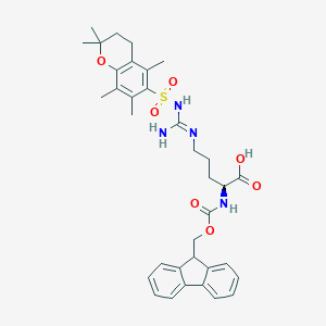 molecular formula C35H42N4O7S B058595 Fmoc-Arg(Pmc)-OH CAS No. 119831-72-0