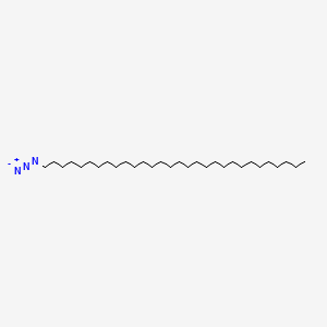 molecular formula C30H61N3 B585950 1-叠氮三康烷 CAS No. 1346603-49-3