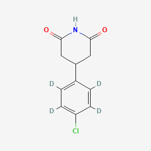 4-(4-Chlorophenyl)-2,6-piperidinedione-d4