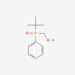 molecular formula C11H17O2P B5859581 [tert-butyl(phenyl)phosphoryl]methanol 
