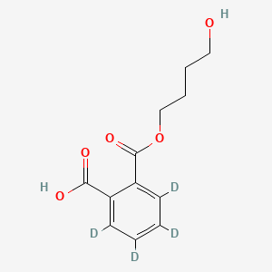 1,2-Benzenedicarboxylic Acid-d4 1-(4-Hydroxybutyl) Ester