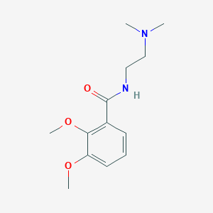 molecular formula C13H20N2O3 B5859694 N-[2-(dimethylamino)ethyl]-2,3-dimethoxybenzamide 