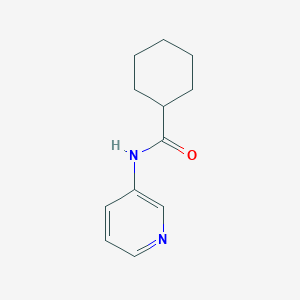 N-3-pyridinylcyclohexanecarboxamide