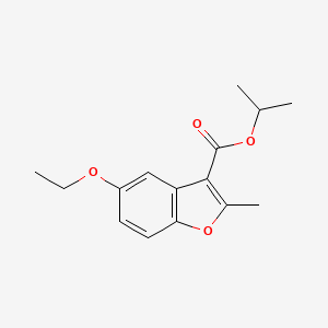 isopropyl 5-ethoxy-2-methyl-1-benzofuran-3-carboxylate