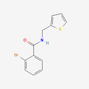 molecular formula C12H10BrNOS B5859892 2-bromo-N-(2-thienylmethyl)benzamide 