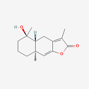 molecular formula C15H20O3 B585991 Shizukolidol CAS No. 90332-92-6