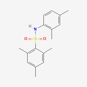 molecular formula C17H21NO2S B5860046 N-(2,4-dimethylphenyl)-2,4,6-trimethylbenzenesulfonamide 