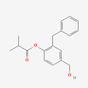 4-Hydroxymethyl-2-benzylphenyl Isobutyrate