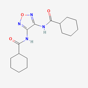 N,N'-1,2,5-oxadiazole-3,4-diyldicyclohexanecarboxamide