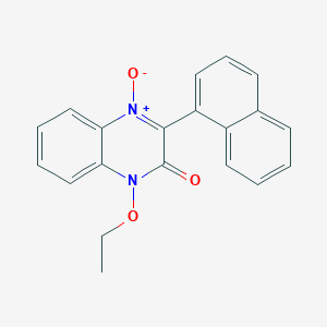 1-ethoxy-3-(1-naphthyl)-2(1H)-quinoxalinone 4-oxide