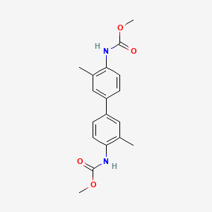 molecular formula C18H20N2O4 B5860167 dimethyl (3,3'-dimethyl-4,4'-biphenyldiyl)biscarbamate 