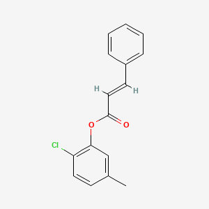 2-chloro-5-methylphenyl 3-phenylacrylate