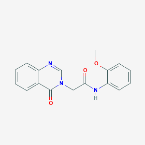 N-(2-methoxyphenyl)-2-(4-oxo-3(4H)-quinazolinyl)acetamide